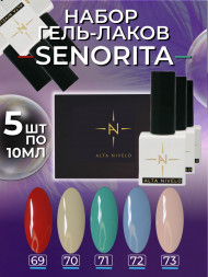 ALTA NIVELO Гель-лак 10мл SENORITA #72
