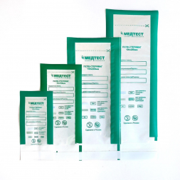 МЕДТЕСТ Крафт пакет с прозрачной стороной ЗЕЛЕНЫЙ (100шт) 60х100мм