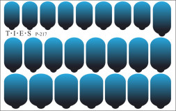 TIES   Пленка для маникюра   P-217