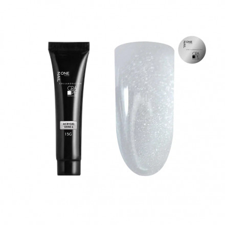 ONE NAIL   Акригель с шиммером   AcryGel SHINE  15г  #06