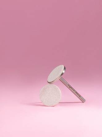 ALGEBRA BEAUTY   SOFT WHITE   Тонкие   S (15мм)   #150   (50шт)   Сменные файлы  для педикюрного диска без подложки