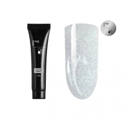 ONE NAIL   Акригель с шиммером   AcryGel SHINE  15г  #02
