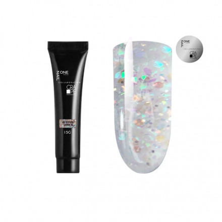 ONE NAIL   Акригель с шиммером   AcryGel SHINE  15г  #03