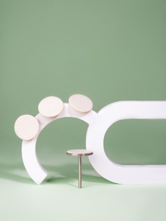 ALGEBRA BEAUTY   SOFT WHITE   Тонкие   M (20мм)   #150   (50шт)   Сменные файлы  для педикюрного диска без подложки