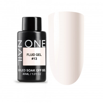 ONE NAIL   Gel FLUID #13   30г (бутылка)   Гель для укрепления