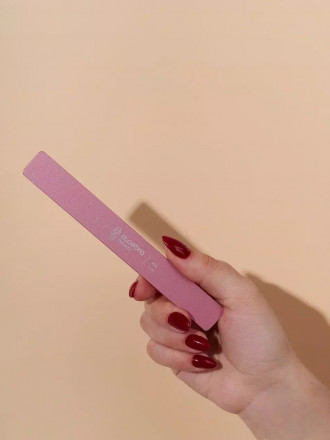 ALGEBRA BEAUTY    Розовая   L   Основа для пилки прямая алюминиевая   150x18мм