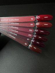 KLIO  Гель-лак  ESTET COLLECTION  10мл  №300  Красные с шиммером