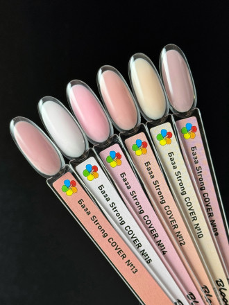 BLOOM   Base Strong COVER   #14   15мл   База камуфлирующая жесткая